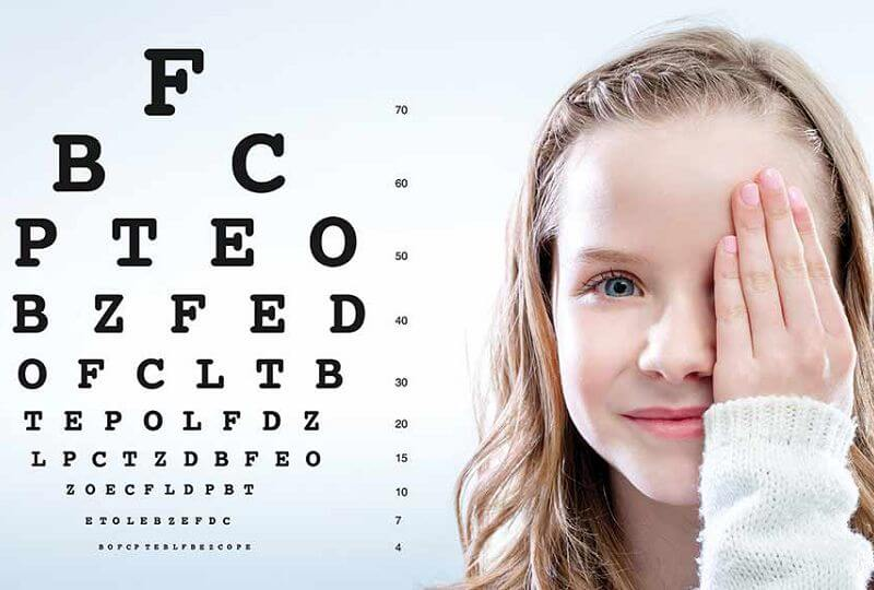 Quy trình đo mắt cận gồm nhiều bước như: dùng máy đo, kính thử, bảng đo thị lực